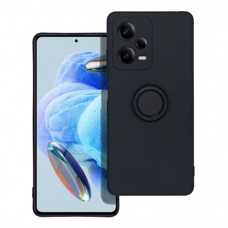 XIAOMI Redmi Note 12 Pro 5G Hülle Silicone ring Schwarz 