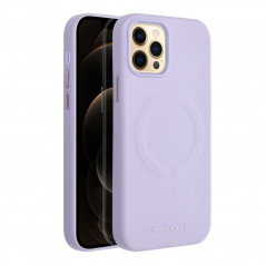 Apple iPhone 12 Pro Hülle Roar Leather Mag Elegant  MagSAFE  Lila (Purple)