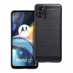 Motorola Moto G22 Hülle Carbon Elegant  Schwarz 