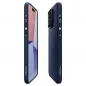 Apple iPhone 15 Pro Max Hülle Spigen  Liquid Air Navy blau 