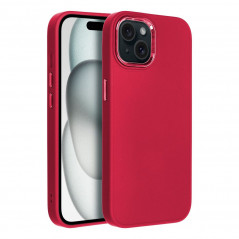 Apple iPhone 15 Hülle FRAME Elegant  Magenta