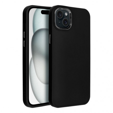 Apple iPhone 15 Plus Hülle FRAME Elegant  Schwarz