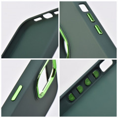 Apple iPhone 15 Plus Hülle FRAME Elegant  Grün 