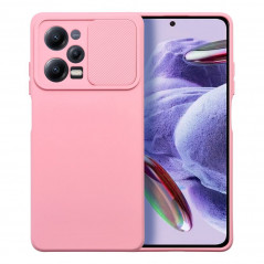 XIAOMI Redmi Note 12 Pro 5G Hülle Slide Hell-Pink