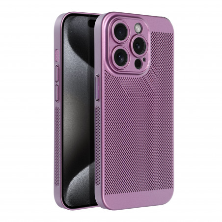 Apple iPhone 15 Pro Hülle Breezy Lila (Purple) 