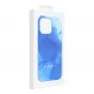 Apple iPhone 15 Pro Hülle Leather Mag Cover Elegant  MagSAFE  Blau Spritzer 