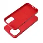 Apple iPhone 15 Pro Max Hülle Leather Mag Cover Elegant  MagSAFE  Rot 