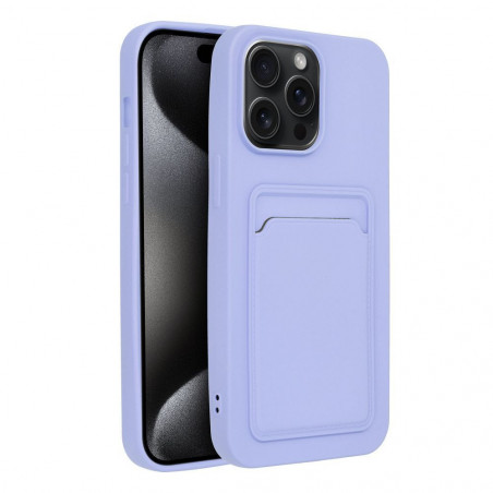 Apple iPhone 15 Pro Max Hülle Card Lila (Violet)