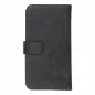 Apple iPhone 12 Universaletui, Book Handytaschen COMMON book Elegant, Weiches Futter innen  Schwarz 