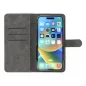 Apple iPhone 12 Universaletui, Book Handytaschen COMMON book Elegant, Weiches Futter innen  Schwarz 