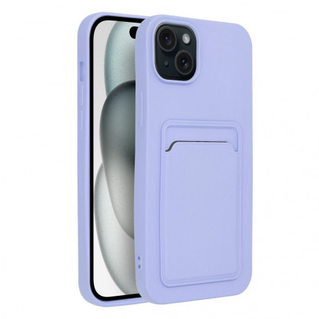 Apple iPhone 15 Plus Hülle Card Lila (Violet) 