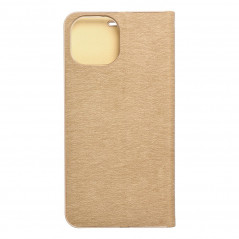 Apple iPhone 15 Book Handytaschen LUNA Book Gold Elegant  Gold