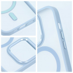 Apple iPhone 13 Hülle Matte Mag Cove MagSAFE  Blau 