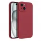 Apple iPhone 15 Hülle Roar Luna Monochromatische, Stilvoll, Ein ästhetisches Accessoire  Rot 