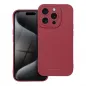 Apple iPhone 15 Pro Hülle Roar Luna Monochromatische, Stilvoll, Ein ästhetisches Accessoire  Rot 