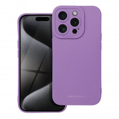 Apple iPhone 15 Pro Hülle Roar Luna Monochromatische, Stilvoll, Ein ästhetisches Accessoire  Lila (Violet)