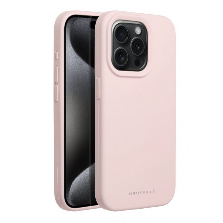 Apple iPhone 15 Pro Hülle Roar Cloud-Skin Hell-Pink