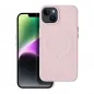 Apple iPhone 12 Pro Max Hülle Roar Leather Mag Elegant  MagSAFE  Heißes Rosa 