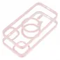 Apple iPhone 14 Plus Hülle Color Edge Mag MagSAFE  Rosa 