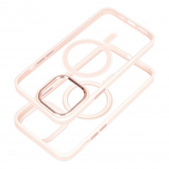 Apple iPhone 15 Plus Hülle Color Edge Mag MagSAFE  Rosa 