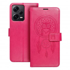 XIAOMI Redmi Note 12 Pro Plus 5G Book Handytaschen MEZZO Book Traumfänger  Magenta