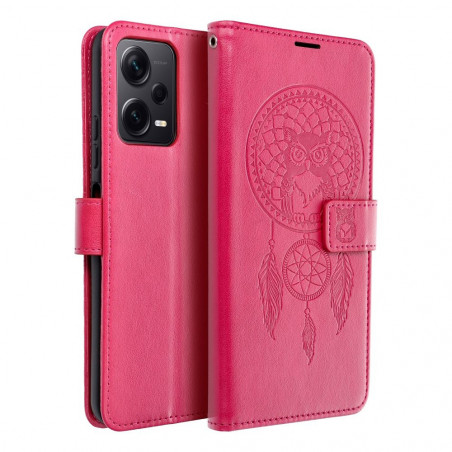 XIAOMI Redmi Note 12 Pro Plus 5G Book Handytaschen MEZZO Book Traumfänger  Magenta