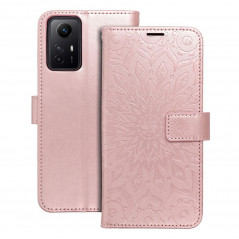 XIAOMI Redmi Note 12s Book Handytaschen MEZZO Book Mandala  Roségold