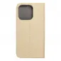 Apple iPhone 15 Pro Book Handytaschen Sensitive Book Gold 