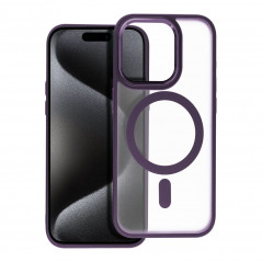 Apple iPhone 15 Pro Hülle Matte Mag Cove MagSAFE  Lila (Purple)