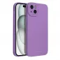 Apple iPhone 15 Plus Hülle Roar Luna Monochromatische, Stilvoll, Ein ästhetisches Accessoire  Lila (Violet) 