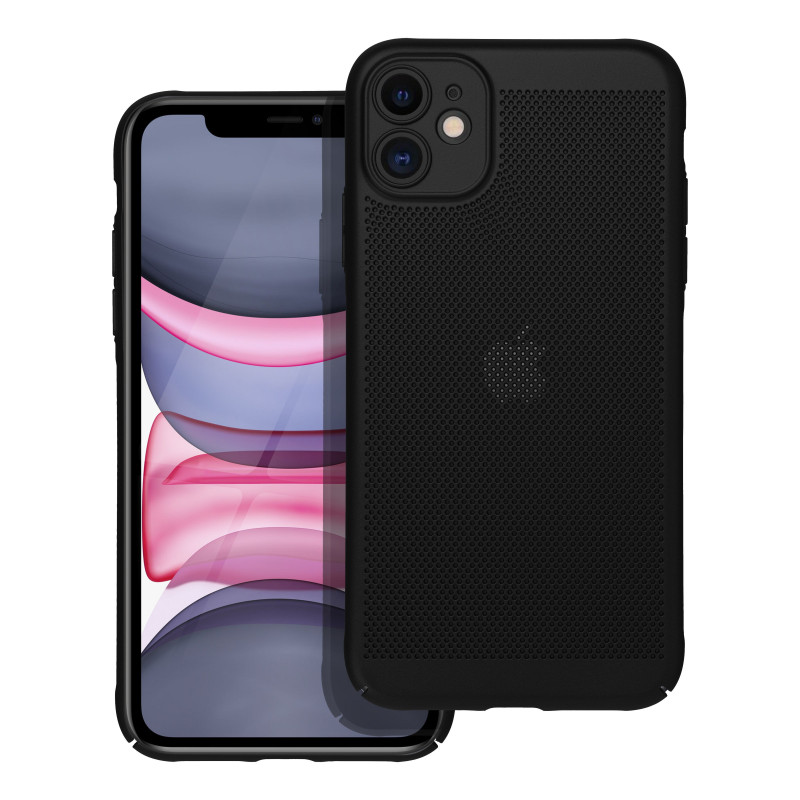 Apple iPhone 11 Hülle Breezy Schwarz 