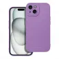 Apple iPhone 15 Hülle Roar Luna Monochromatische, Stilvoll, Ein ästhetisches Accessoire  Lila (Violet) 