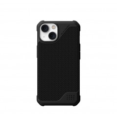 Apple iPhone 14 Hülle Urban Armor Gear Metropolis LT Premium-Gehäuse   Kevlar Schwarz