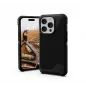 Apple iPhone 14 Pro Max Hülle Urban Armor Gear Metropolis LT Premium-Gehäuse   Kevlar Schwarz 