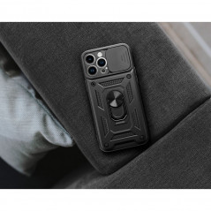 Apple iPhone 11 Pro Hülle Slide Armor Schwarz 