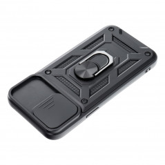 Apple iPhone 12 Pro Max Hülle Slide Armor Schwarz 