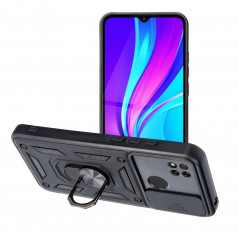 XIAOMI Redmi 9A Hülle Slide Armor Schwarz 