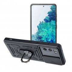 Samsung Galaxy S20 FE 5G Hülle Slide Armor Schwarz 