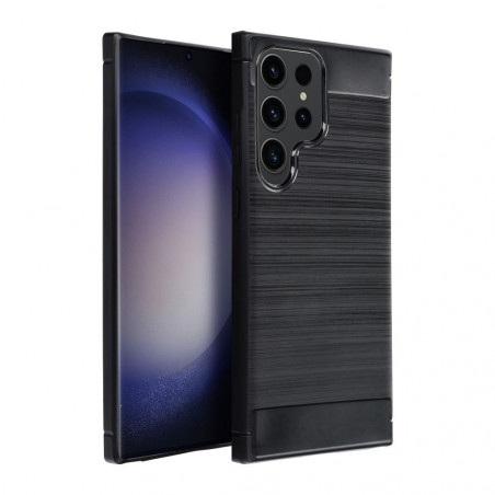 Samsung Galaxy A54 Hülle Carbon Elegant  Schwarz 