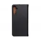 Samsung Galaxy A34 Book Handytaschen Leather case SMART PRO Elegant  Schwarz 