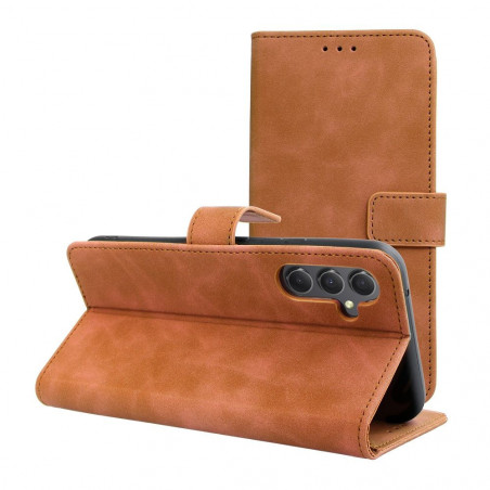 Samsung Galaxy A34 Book Handytaschen TENDER Book Braun 