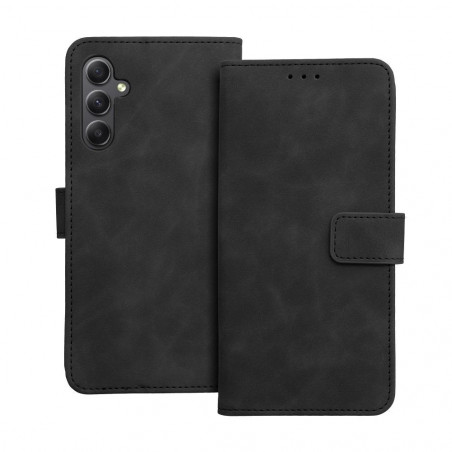 Samsung Galaxy A34 Book Handytaschen TENDER Book Schwarz 