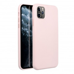 Apple iPhone XS Max Hülle Leather Mag Cover Elegant  MagSAFE  Sandrosa