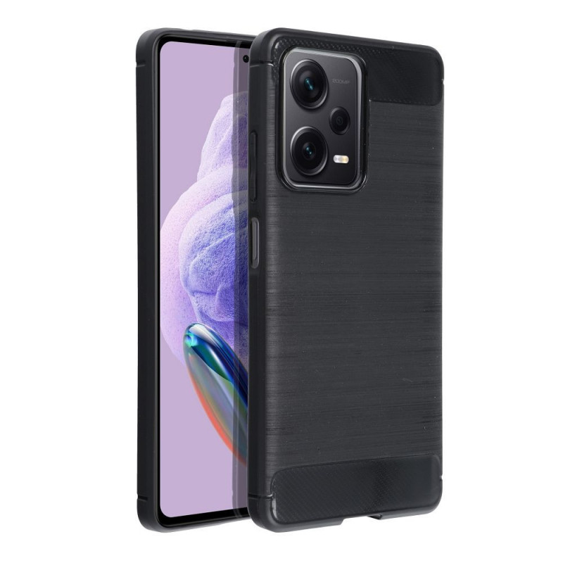 XIAOMI Redmi Note 12 Pro Plus 5G Hülle Carbon Elegant  Schwarz 