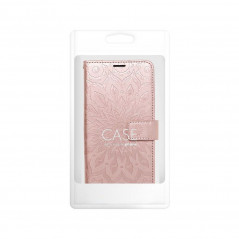 Samsung Galaxy A14 LTE Book Handytaschen MEZZO Book Mandala  Roségold 