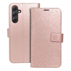 Samsung Galaxy A54 Book Handytaschen MEZZO Book Mandala  Roségold 