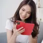 Oppo A17 Book Handytaschen Smart Case Book Rot 