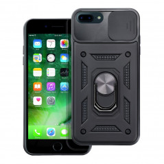 Apple iPhone 7 Plus Hülle Slide Armor Schwarz 