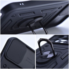 Apple iPhone XS Hülle Slide Armor Schwarz 