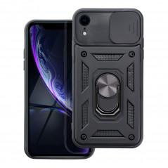 Apple iPhone XR Hülle Slide Armor Schwarz